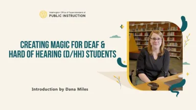 Dana Miles creating magic