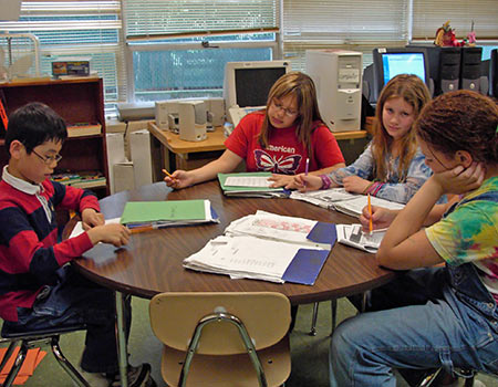 Kids Studying
