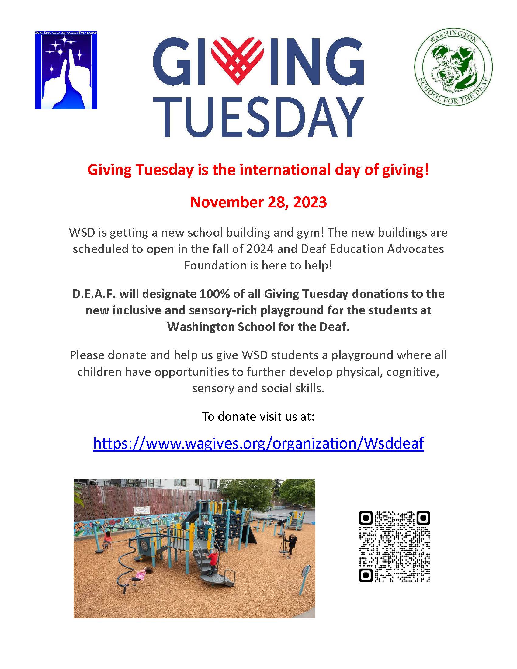 Giving Tuesday flyer